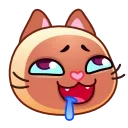 🤤 emoji Альбина/Китик 2 Telegram sticker 3 of 115