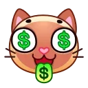 🤑 emoji Альбина/Китик 2 Telegram sticker 8 of 115