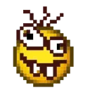🤪 emoji Pixel face by @icesescook Telegram sticker 19 of 50