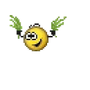 🦋 emoji Pixel face by @icesescook Telegram sticker 13 of 50