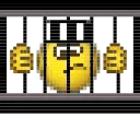 ⛓ emoji Pixel face by @icesescook Telegram sticker 6 of 50
