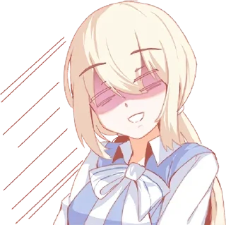 Sticker from 2D TYAN @anime_Stickerr