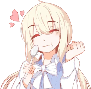 Sticker from 2D TYAN @anime_Stickerr