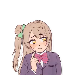 ❤️ emoji 2d tyan @anime_Stickerr Telegram sticker 8 of 23