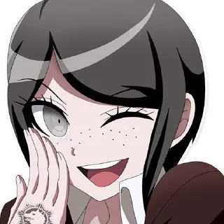 ❤️ emoji 2d tyan @anime_Stickerr Telegram sticker 9 of 23