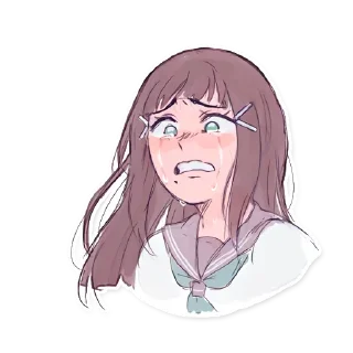 ❤️ emoji 2d tyan @anime_Stickerr Telegram sticker 5 of 23