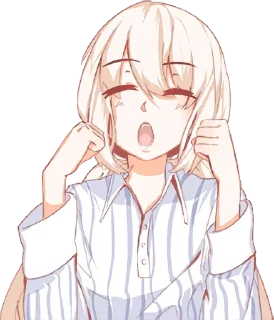 Sticker from 2D TYAN @anime_Stickerr