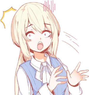 Sticker from 2D TYAN @anime_Stickerr