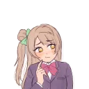 😏 emoji 2D #3 | @IMG2D Telegram sticker 11 of 68