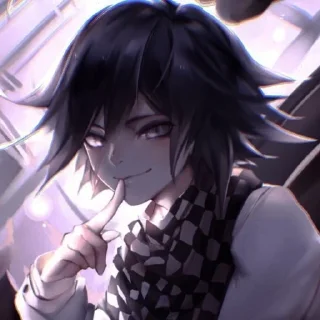 😼 emoji Kokichi oma Telegram sticker 1 of 31