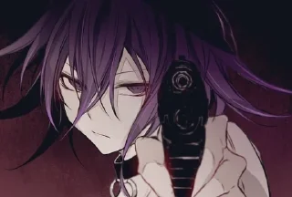 🔫 emoji Kokichi oma Telegram sticker 16 of 31