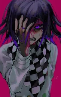 😡 emoji Kokichi oma Telegram sticker 15 of 31