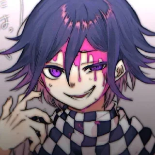 🙃 emoji Kokichi oma Telegram sticker 2 of 31