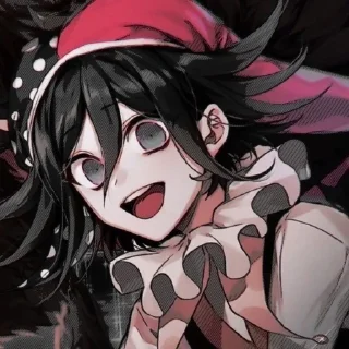 🤡 emoji Kokichi oma Telegram sticker 24 of 31