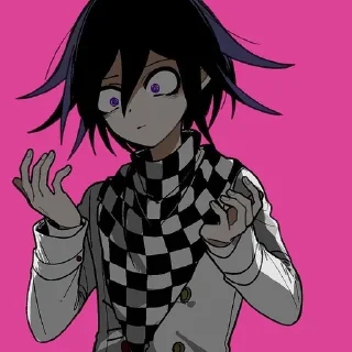 😦 emoji Kokichi oma Telegram sticker 14 of 31