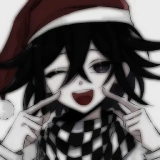 ☺️ emoji Kokichi oma Telegram sticker 19 of 31