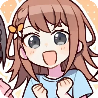 Sticker from Minori Hanasato- @popippooo
