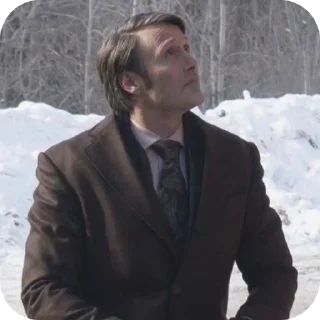 Sticker from Hannibal Lecter | Hannibal series @MacraniFilms