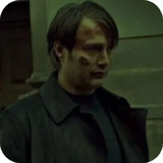 Sticker from Hannibal Lecter | Hannibal series @MacraniFilms
