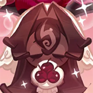 🍫 emoji Black Forest Cookie • @run_cookie_run Telegram sticker 10 of 64