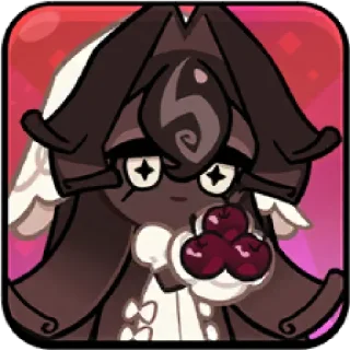 🍫 emoji Black Forest Cookie • @run_cookie_run Telegram sticker 5 of 64