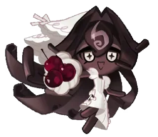 Sticker from Black Forest Cookie • @run_cookie_run