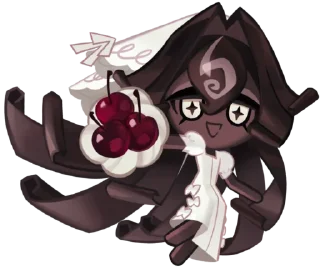 Sticker from Black Forest Cookie • @run_cookie_run