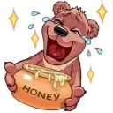 😃 emoji Mishka Telegram sticker 10 of 31