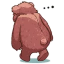 😒 emoji Mishka Telegram sticker 17 of 31
