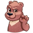 👌 emoji Mishka Telegram sticker 6 of 31