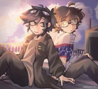 Sticker from Линчч и Лололошшш
