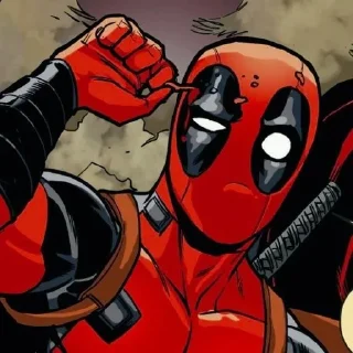 Sticker from deadpool - ☆