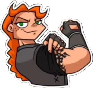 Sticker from Metal Family, Viki (qzzvnt)