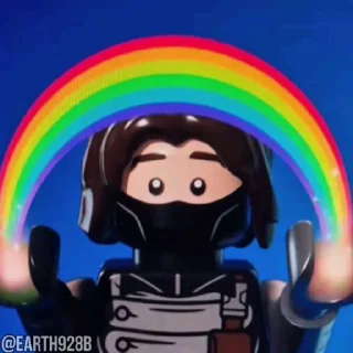 🥵 emoji @EARTH928B • ЛЕГО СТИКЕРЫ Telegram sticker 2 of 55