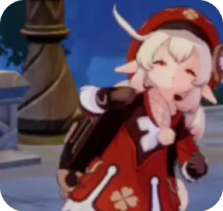 Sticker from Genshin moment