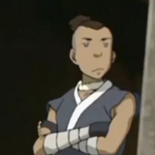 😐 emoji Sokka :: @savv3dd Telegram sticker 19 of 24