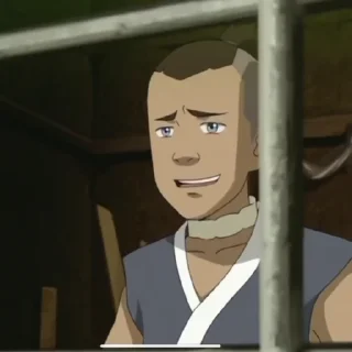 🤨 emoji Sokka :: @savv3dd Telegram sticker 17 of 24