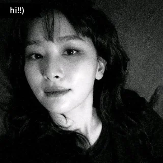👋 emoji bw Seulgi by @MypMeovv Telegram sticker 1 of 16