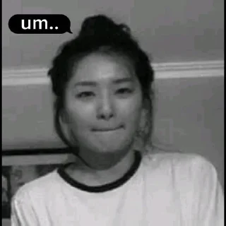 🙂 emoji bw Seulgi by @MypMeovv Telegram sticker 3 of 16