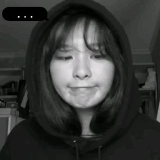 😶 emoji bw Seulgi by @MypMeovv Telegram sticker 16 of 16