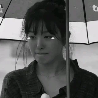 😭 emoji bw Seulgi by @MypMeovv Telegram sticker 13 of 16
