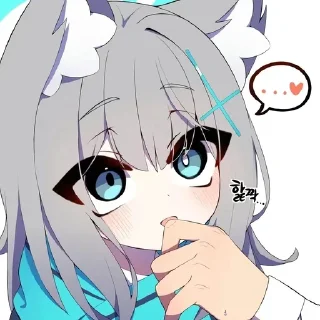 Sticker from Хламчик по Blue Archive