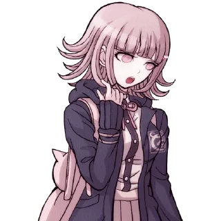 🎮 emoji Chiaki Nanami Telegram sticker 14 of 65