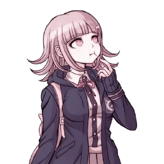 🎮 emoji Chiaki Nanami Telegram sticker 13 of 65