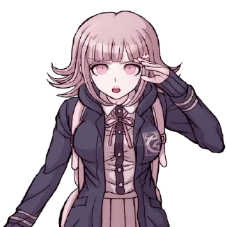 🎮 emoji Chiaki Nanami Telegram sticker 10 of 65