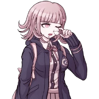 🎮 emoji Chiaki Nanami Telegram sticker 16 of 65