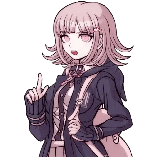 🎮 emoji Chiaki Nanami Telegram sticker 19 of 65
