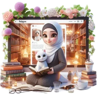 🧕 emoji nuriyya_pg Telegram sticker 13 of 32