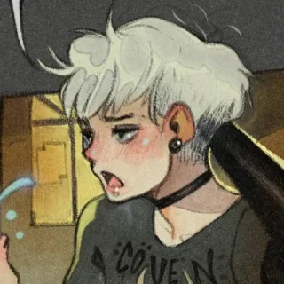Sticker from _призрачные коты и чай_<