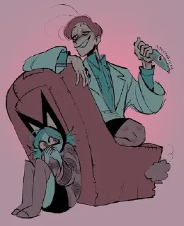 Sticker from Психоняшки лове 🔪🔪